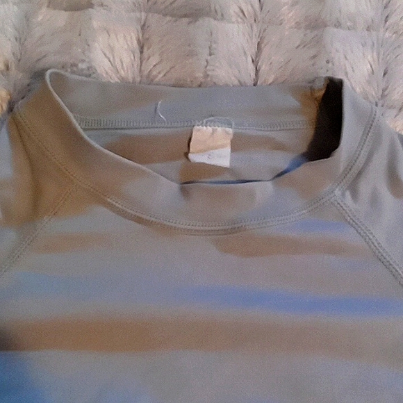 Grey Boy's Hurley Swim top - Picture 3 of 6